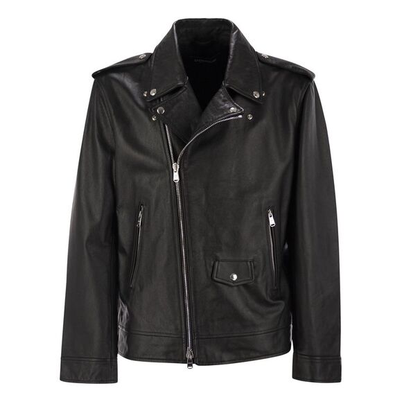 Dondup Men Leather Jacket
